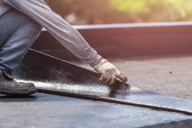 Professional Wet Basement Repair technician working in Laurel, IN
